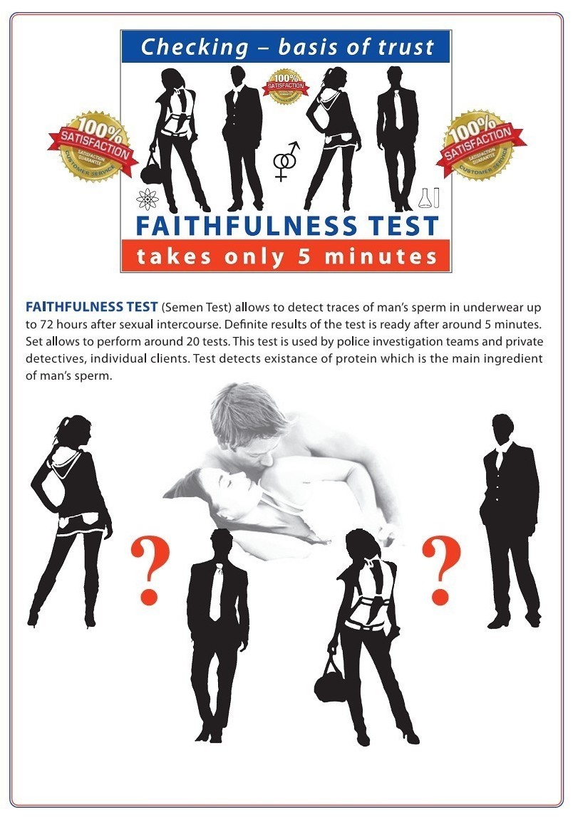 Test di infedeltà del partner sessuale.